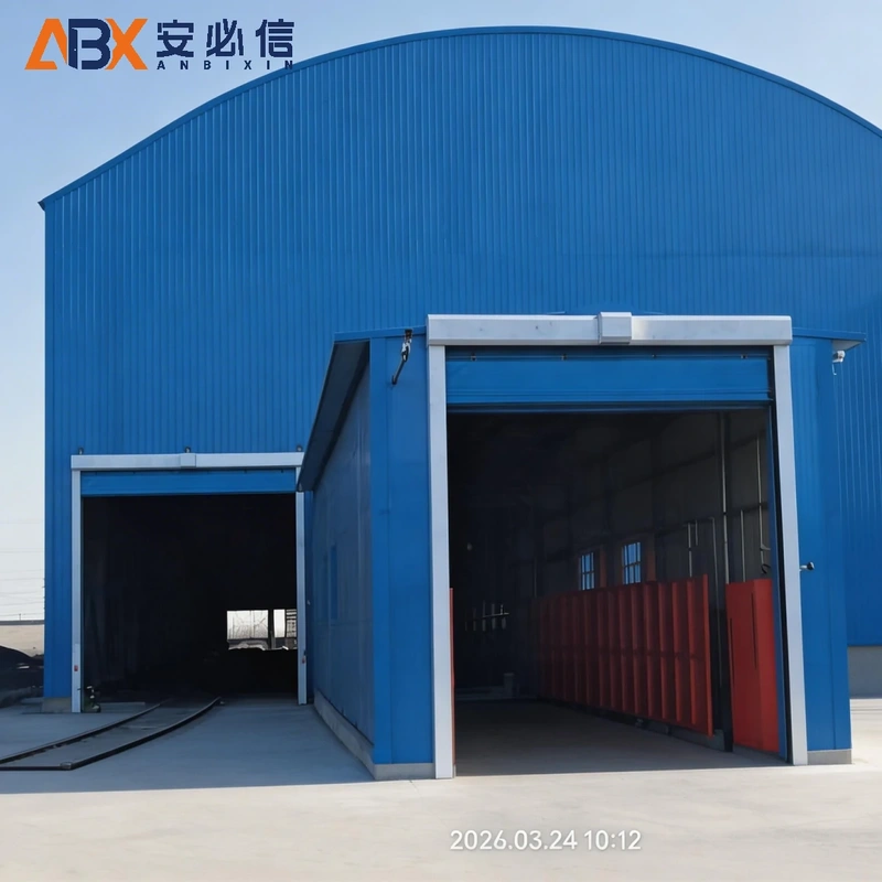 拉萨软帘堆积门项目案例｜安必信工业门厂家