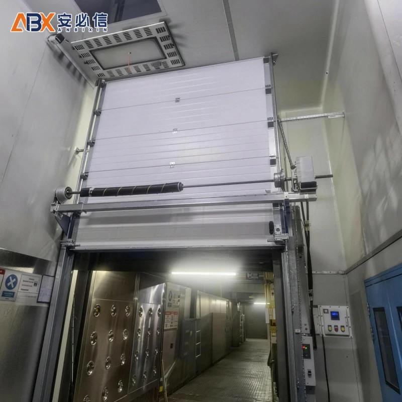 西藏分段式提升门项目案例｜安必信工业门厂家